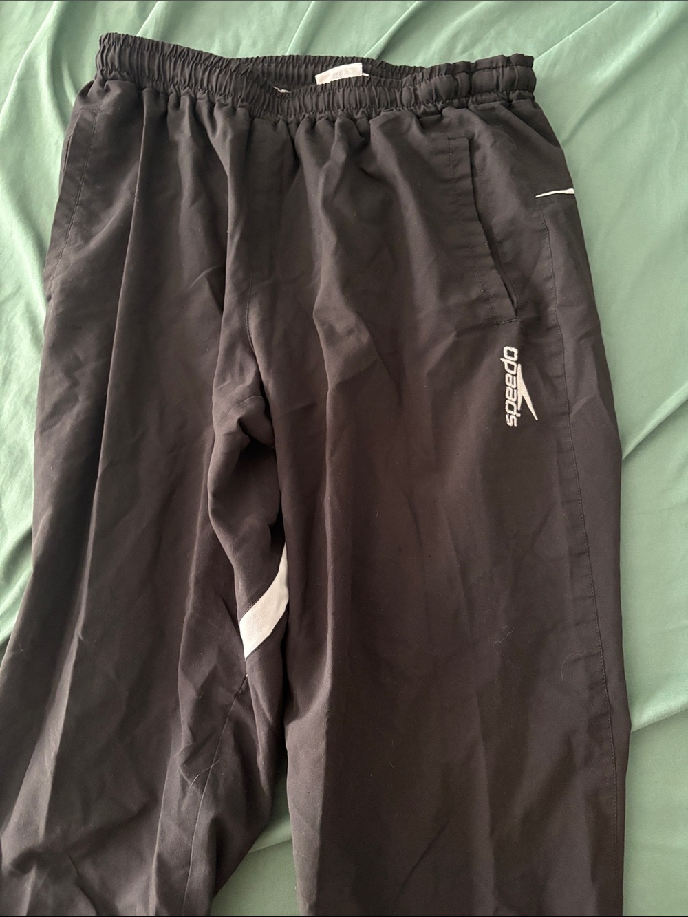 Speedo Black Nylon Joggers